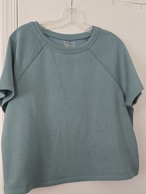 Raglan Tee in Teal Blue